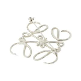 Loewe-Loewe Silver Brooch-Silvery