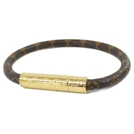 Louis Vuitton-Louis Vuitton Monogram Charm Bracelet-Brown
