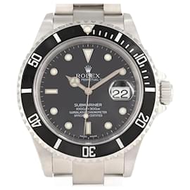 Rolex-Rolex Submariner Date 16610 Stainless Steel Wristwatch-Other