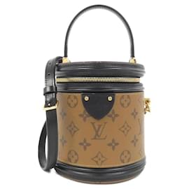 Louis Vuitton-Louis Vuitton Monogram Reverse Cannes Handbag-Brown