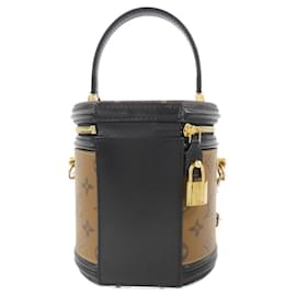 Louis Vuitton-Louis Vuitton Monogram Reverse Cannes Handbag-Brown