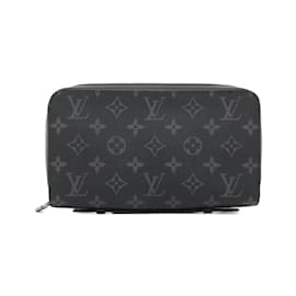 Louis Vuitton-Louis Vuitton Monogram Eclipse Zippy XL Wallet-Black