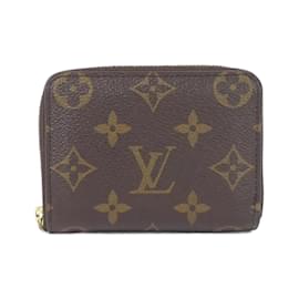Louis Vuitton-Louis Vuitton Monogram Zippy Coin Purse-Brown