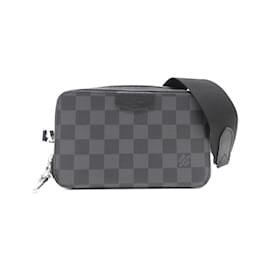 Louis Vuitton-Louis Vuitton Damier Graphite Alpha Wearable Wallet-Damier ebene