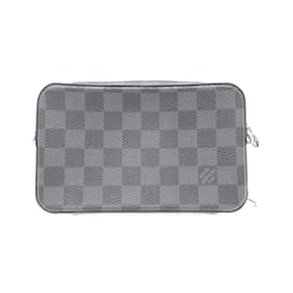 Louis Vuitton-Louis Vuitton Damier Graphite Alpha Wearable Wallet-Damier ebene