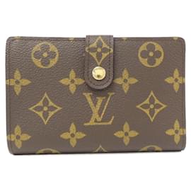 Louis Vuitton-Louis Vuitton Monogram Porte Monnaie Biennois Wallet-Brown