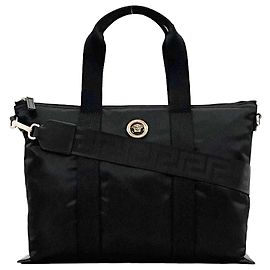 Bolsa tote 2 em 1 Medusa Preta da Versace Preto