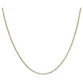 Tiffany & Co-Tiffany Yellow Gold Necklace Chain-Golden