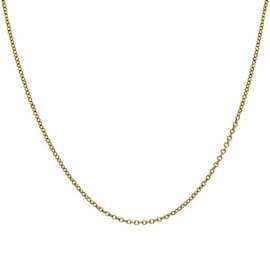 Tiffany & Co-Tiffany Yellow Gold Necklace Chain-Golden