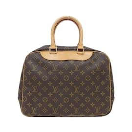 Louis Vuitton-Louis Vuitton Monogram Bowling Vanity Handbag-Brown