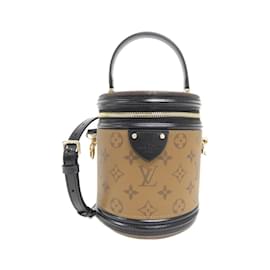 Louis Vuitton-Louis Vuitton Monogram Reverse Cannes Handbag-Brown