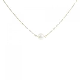 Tasaki-Tasaki Pearl Freshwater Necklace-Golden