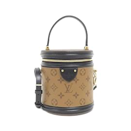 Louis Vuitton-Louis Vuitton Monogram Reverse Cannes Handbag-Brown