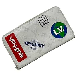 Louis Vuitton-Louis Vuitton Long Wallet Zippy Organizer-Brown,Red,Multiple colors