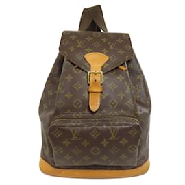 Louis Vuitton-Louis Vuitton Montsouris GM Backpack-Brown,Monogram