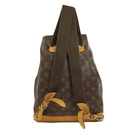 Louis Vuitton-Louis Vuitton Montsouris GM Backpack-Brown,Monogram
