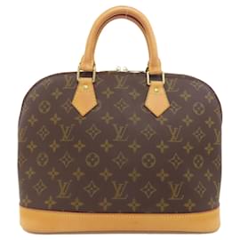 Louis Vuitton-Louis Vuitton Alma Handbag-Brown,Monogram
