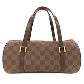 Louis Vuitton-Louis Vuitton N51304 Papillon PM Handbag-Brown,Damier ebene