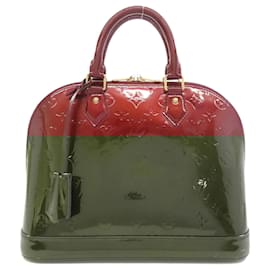 Louis Vuitton-Louis Vuitton Alma PM Handbag-Red