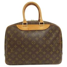 Louis Vuitton-Louis Vuitton M47270 Deauville Handbag-Brown,Monogram