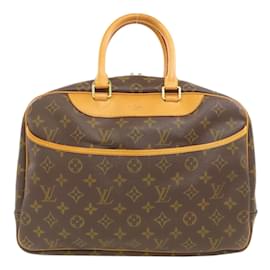 Louis Vuitton-Louis Vuitton Deauville Handbag-Brown,Monogram