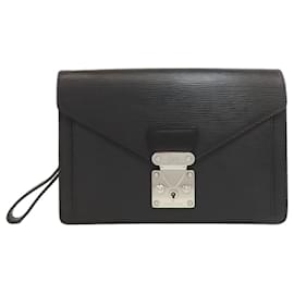 Louis Vuitton-Louis Vuitton M52762 Pochette Serie Dragonne-Black