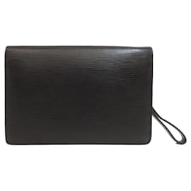 Louis Vuitton-Louis Vuitton M52762 Pochette Serie Dragonne-Black