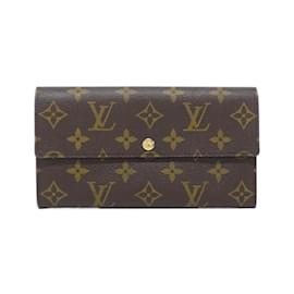 Louis Vuitton-Louis Vuitton Monogram Pochette Porte Monnaie Credit Wallet-Brown