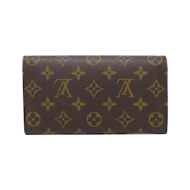 Louis Vuitton-Louis Vuitton Monogram Pochette Porte Monnaie Credit Wallet-Brown
