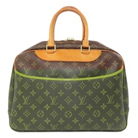 Louis Vuitton-Louis Vuitton Deauville Tote Bag-Brown,Monogram