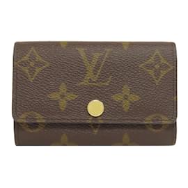 Louis Vuitton-Louis Vuitton Monogram Canvas Keycase-Brown,Monogram