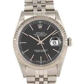 Rolex-Montre-bracelet Rolex Datejust 16234 en acier inoxydable et or blanc-Autre
