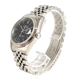 Rolex-Montre-bracelet Rolex Datejust 16234 en acier inoxydable et or blanc-Autre