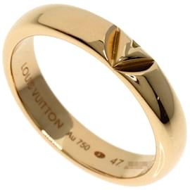 Louis Vuitton-Louis Vuitton Alliance LV Volt Multi #47 Ring-Golden