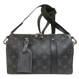 Louis Vuitton-Louis Vuitton M45936 City Keepall Shoulder Bag-Black,Monogram
