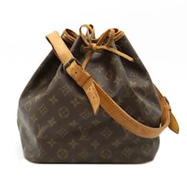 Louis Vuitton-Louis Vuitton Monogram Petit Noe Shoulder Bag-Brown
