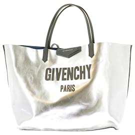 Givenchy-GIVENCHY Handbags T.  Leather-Silvery
