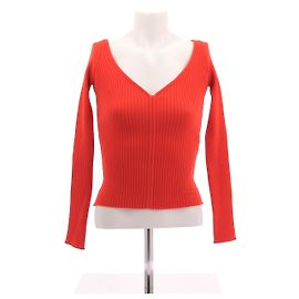 COURREGES Tops T.International XS Viscose Laranja