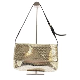 Christian Louboutin-CHRISTIAN LOUBOUTIN Handbags T.  Cloth-Golden