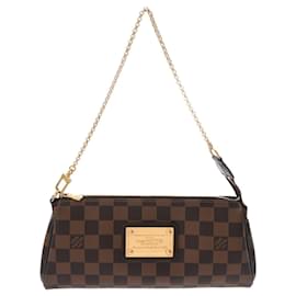 Louis Vuitton-Louis Vuitton Damier Eva Brown Shoulder Bag-Brown