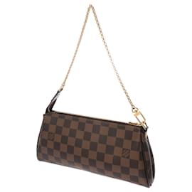 Louis Vuitton-Louis Vuitton Damier Eva Brown Shoulder Bag-Brown