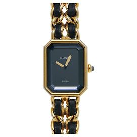 Reloj de dama Chanel Premiere M Tamaño H0001 Negro Otro