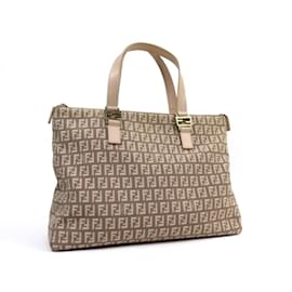 Fendi-Sac tote Fendi Zucchino 8BH138-Rose