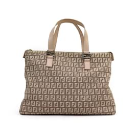 Fendi-Fendi Zucchino Tote Bag 8BH138-Pink