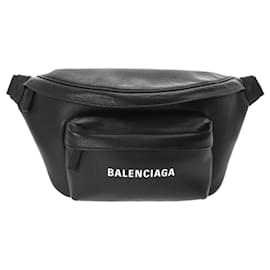Balenciaga-Sac ceinture Balenciaga Everyday en noir-Noir