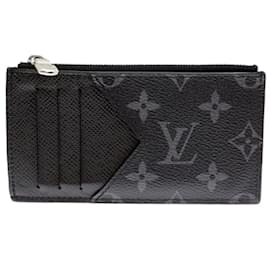 Louis Vuitton-Louis Vuitton Coin Card Holder-Black