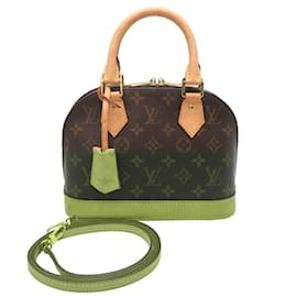 Louis Vuitton-Louis Vuitton Alma BB Women's Handbag-Brown