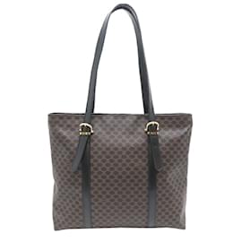 Céline-Celine Macadam Women's Tote Bag-Brown,Black