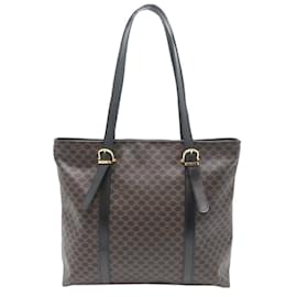 Céline-Celine Macadam Women's Tote Bag-Brown,Black
