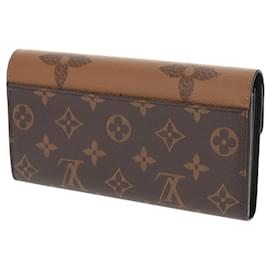 Louis Vuitton-Louis Vuitton Monogram Giant Reverse Portefeuille Sarah-Brown